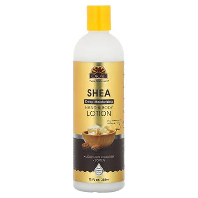 Hand & Body Lotion, Shea , 12 fl oz (355 ml)