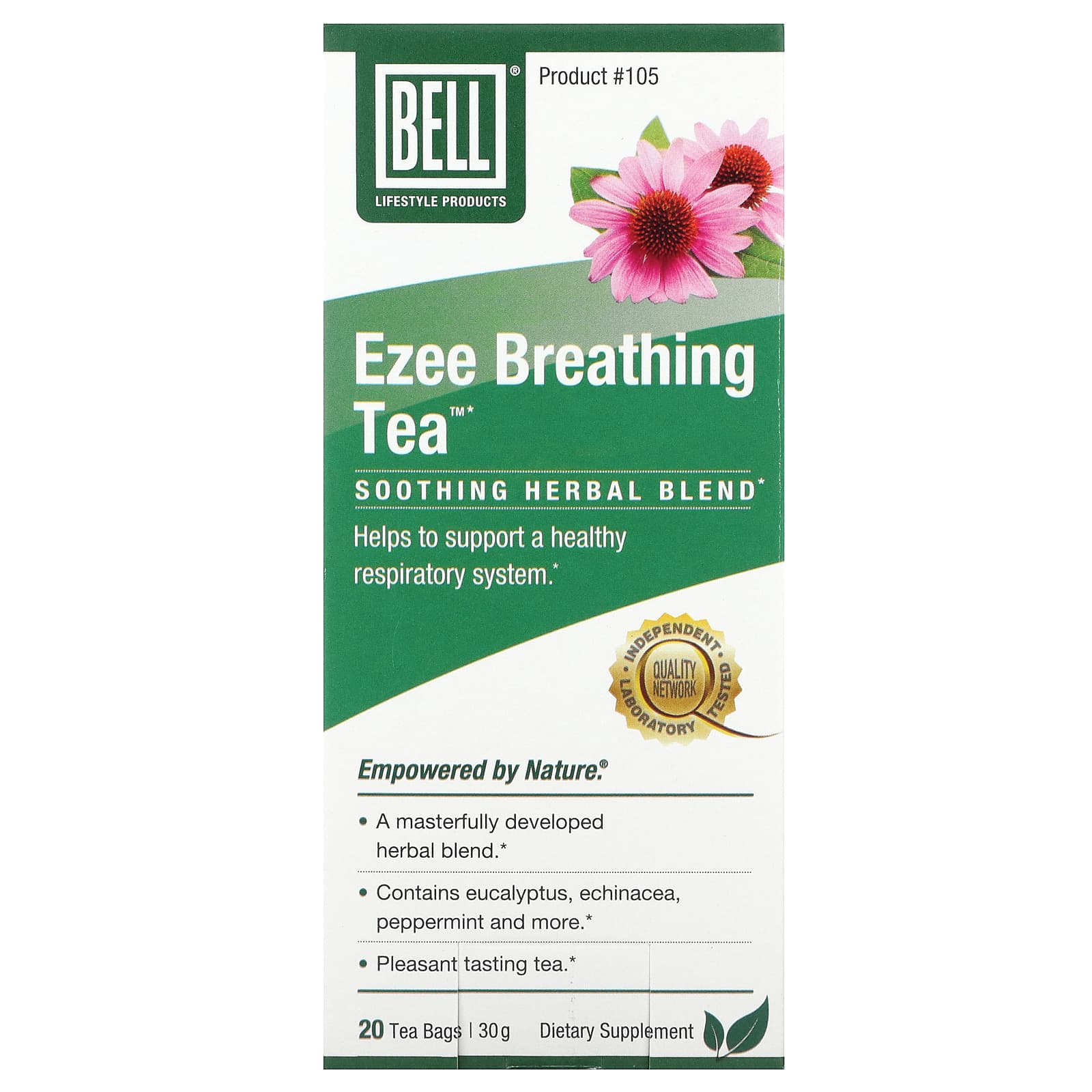 Ezee Breathing Tea™ травяной сбор 20 чайных пакетиков 30 g
