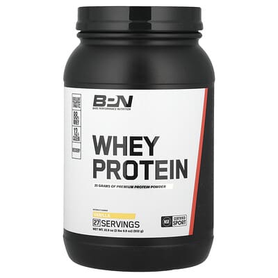 Whey Protein, Vanilla, 2 lbs 0.9 oz, (932 g)
