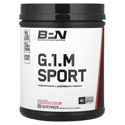 Спортивная смесь G.1.M Sport, Salted Watermelon, 1 lb 6 oz (623 g)