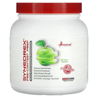 Предтренировочный комплекс Synedrex Pre-Contest Prep Green Apple 14.8 oz (420 g)