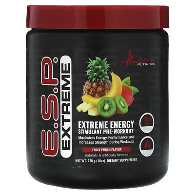 Предтренировочный комплекс E.S.P. Extreme Energy Stimulant Fruit Punch 10 oz (275 g)