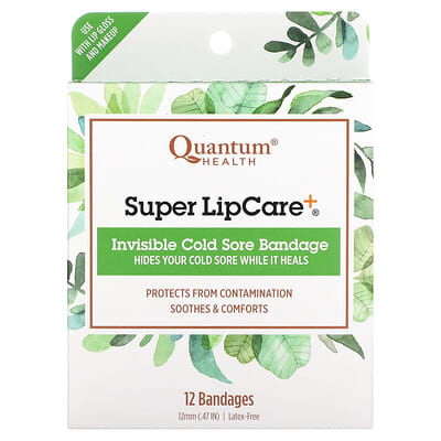 Super LipCare+®, Cold Sore Bandage, 12 Bandages