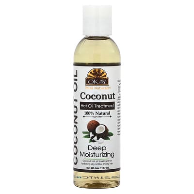 Coconut, Hot Oil Treatment, Deep Moisturizing, 6 oz (177 ml)