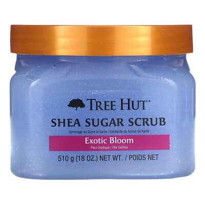 Сахарный скраб Shea, Exotic Bloom, 18 oz (510 g)