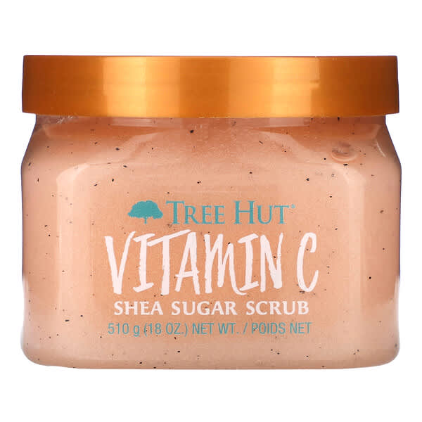 Скраб для тела, Shea Sugar Scrub, Vitamin C, 18 oz (510 g)