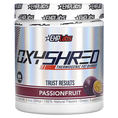 Термогенный жиросжигатель OxyShred Passionfruit, 9.73 oz (276 g)