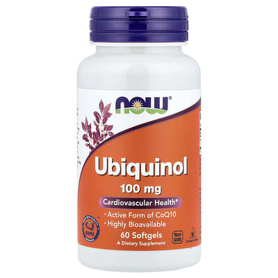 Ubiquinol, 100 mg, 60 Softgels
