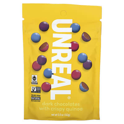 Темный шоколад с хрустящей киноа Unreal