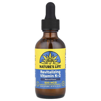Revitalizing Vitamin K-2, Natural , 500 mcg, 2 fl oz (59 ml)