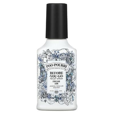 Спрей-освежитель Poo-Pourri Before-You-Go® Fresh Air, 4 fl oz (118 ml)