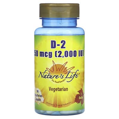 Strengthening D-2, 50 mcg (2,000 IU), 90 капсул