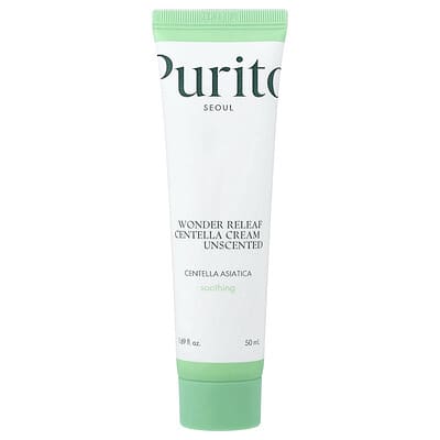 Wonder Releaf Centella Cream, Unscented, 1.69 fl oz (50 ml)
