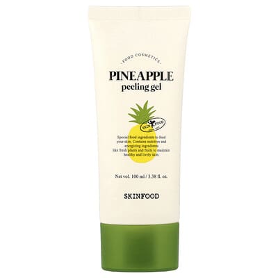 Гель для пилинга, ананас, 3.38 fl oz (100 ml)