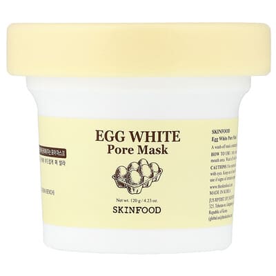 Egg White Pore Beauty Mask, 4.23 oz (120 g)