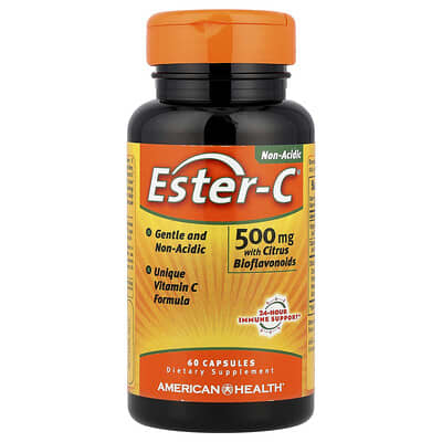 Ester-C® с цитрусовыми биофлавоноидами, 60 капсул