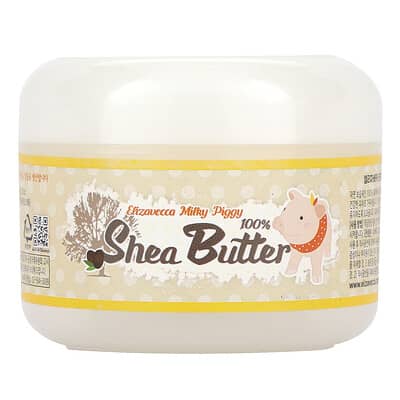 Крем для тела Milky Piggy, 100% масла ши, 3.10 oz (88 g)