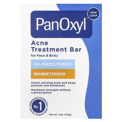 Acne Treatment Bar, For Face & Body , 4 oz (113 g)