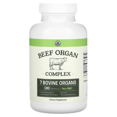 Beef Organ Complex, 180 Capsules