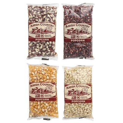 Variety Set Popcorn , 4 Pack, 4 oz (113 g) Each