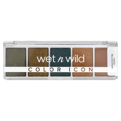 Color Icon, 5-Pan Shadow Palette, 1114072 My Lucky Charm, 0.21 oz (6 g)