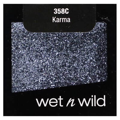 Glitter Single, 358C Karma, 0.05 oz (1.4 g)