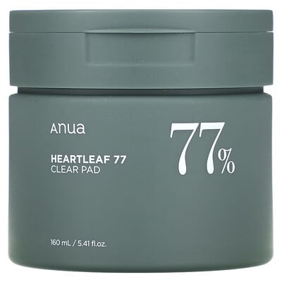 Очищающие диски Heartleaf 77 Clear Pad, 5.41 fl oz (160 ml)