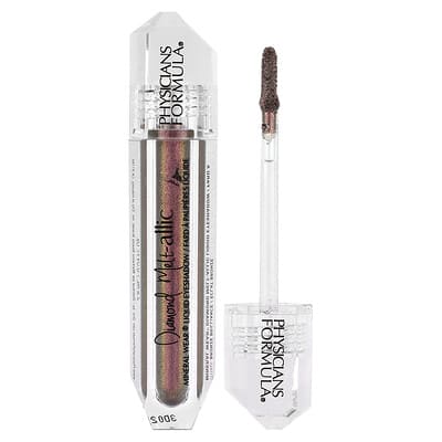 Mineral Wear, жидкие тени для глаз Diamond Melt-allic, 1711945 Bronze Brilliance, 0.09 fl oz (2.8 ml)