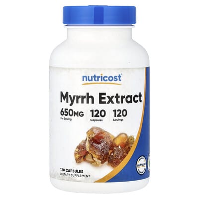 Экстракт мирры, 650 mg, 120 капсул