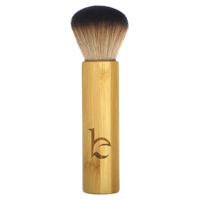Веганская кисть Kabuki для автозагара, 1 Bamboo Kabuki Brush