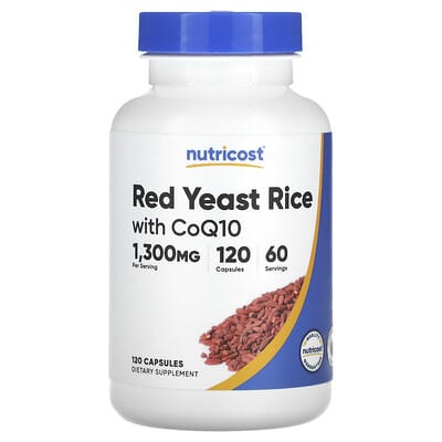 Red Yeast Rice With CoQ10, 120 Capsules