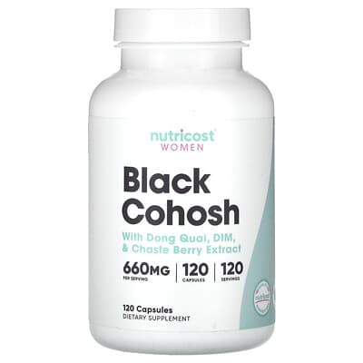 Nutricost Женский комплекс с черным корнем, 120 капсул