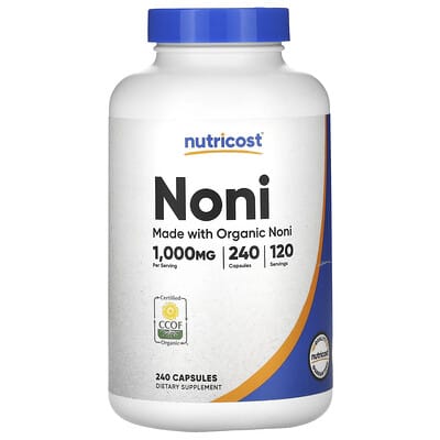 Noni, 240 капсул (500 mg на капсулу)