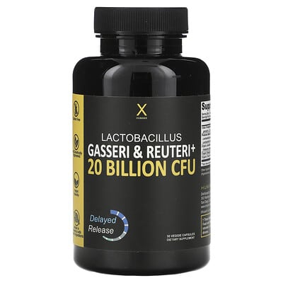 Lactobacillus Gasseri & Reuteri+, 30 Veggie Capsules