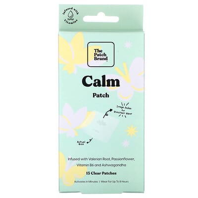Пластырь Calm Patch, 15 Clear Patches