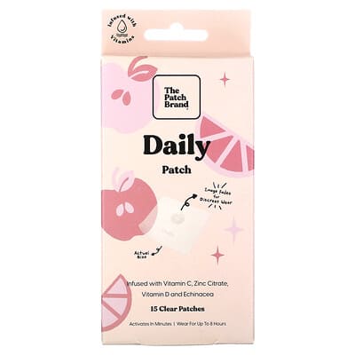 The Patch Brand ежедневные патчи, 15 прозрачных патчей