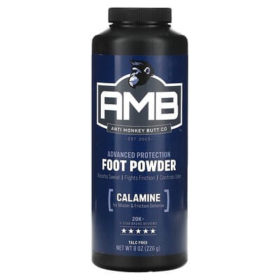 Anti Monkey Butt пудра для защиты ног, 8 oz (226 g)