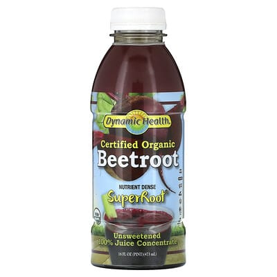 Organic Beetroot Concentrate, 16 fl oz (473 ml)