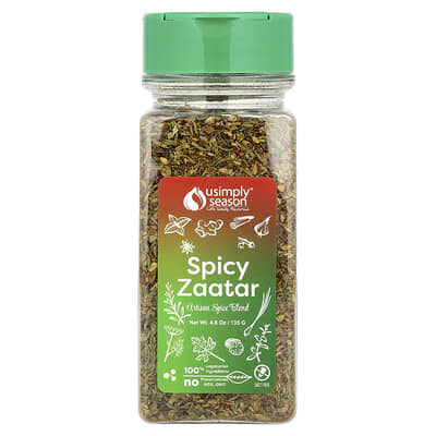 Artisan Spice Blend, Spicy Zaatar, 4.8 oz (135 g)