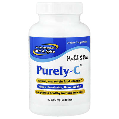 Purely-C™, 700 mg, 90 вегетарианских капсул