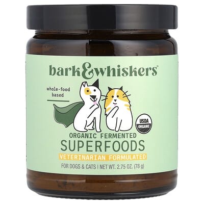 Bark & Whiskers™, Organic Fermented SuperFoods, For Dogs & Cats, 2.75 oz (78 g)