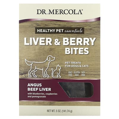 Bark & Whiskers™, Beef Liver & Berry Chips, For Dogs & Cats, 5 oz (141.74 g)