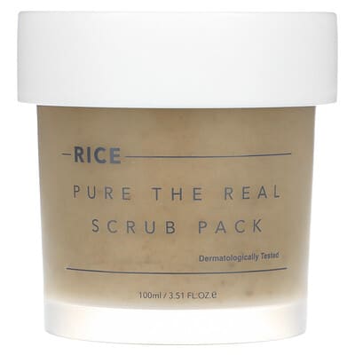 Скраб Rice Pure The Real Scrub Pack, 3.51 fl oz (100 ml)