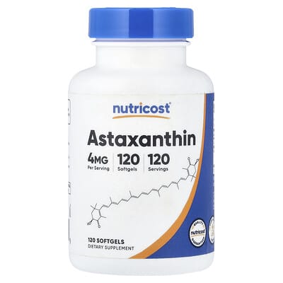 Astaxanthin, 4 mg, 120 мягких капсул