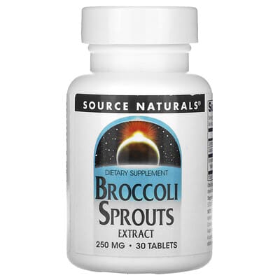 Broccoli Sprouts Extract, 30 Tablets