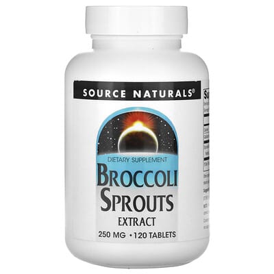 Экстракт проростков брокколи, 250 mg, 120 таблеток