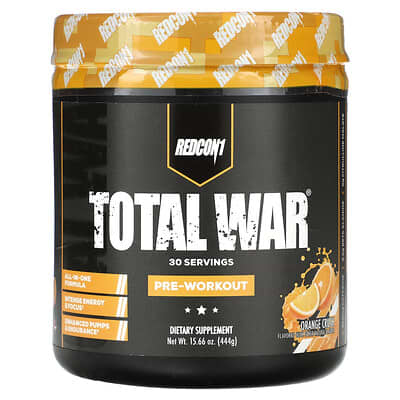 Total War®, предтренировочный комплекс, Orange Crush, 15.66 oz