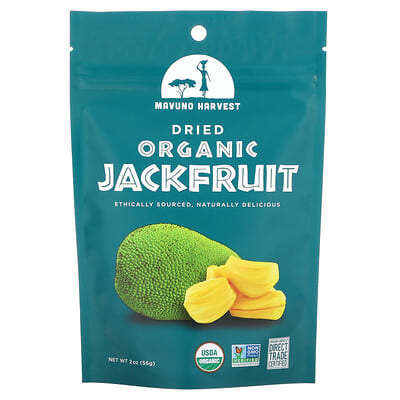 Сушеный органический джекфрут, 2 oz (56 g)