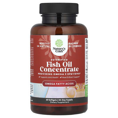 Fish Oil Concentrate, 60 Softgels