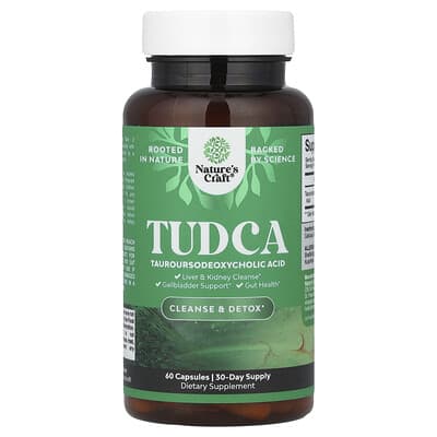 TUDCA, 60 Capsules (250 mg per Capsule)
